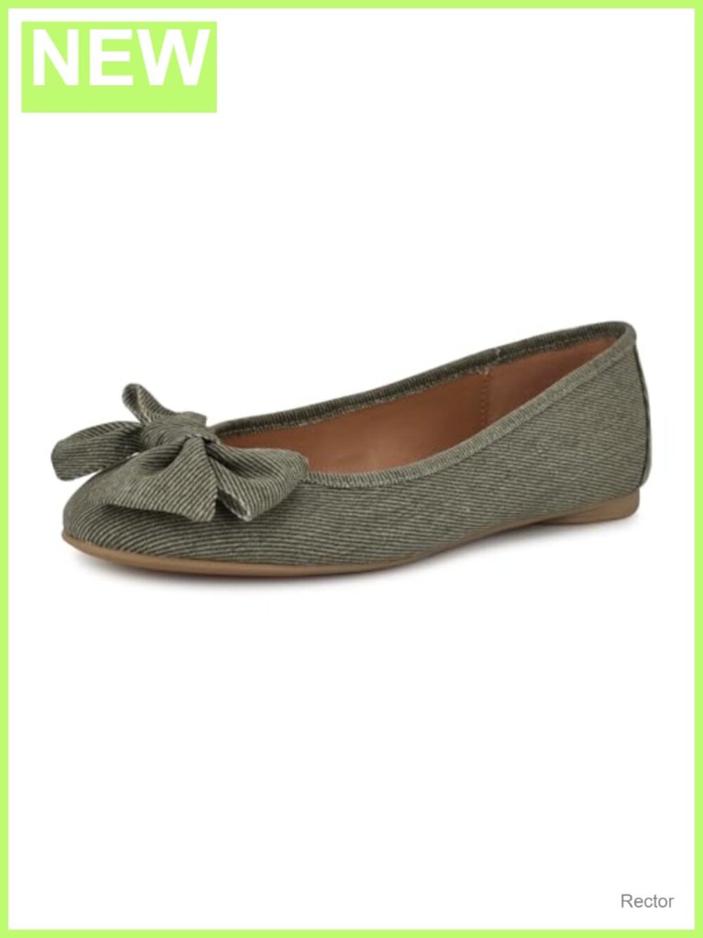 Nine West Women's Veronika Bow Detail Slip-On Casual Flats